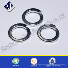 flat washer white zinc